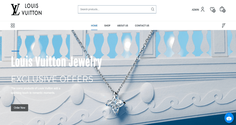 LouisVuitton - E-Commerce Platform